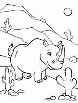 Rhino Rhinoceros Gaddynippercrayons sketch template