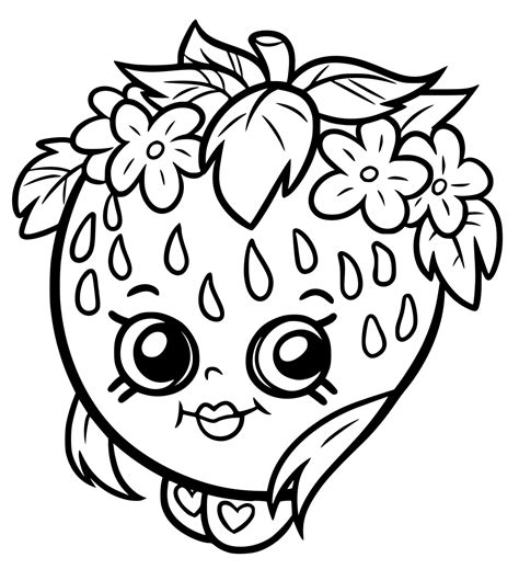 shopkins coloring pages    clipartmag