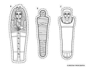 egyptian sarcophagus craft build   sarcophagus egypt crafts