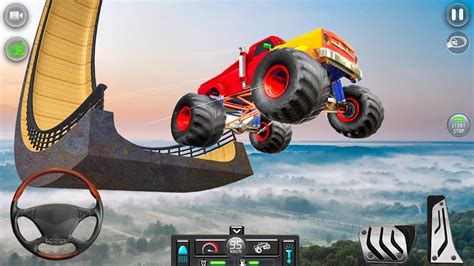 monster truck stunts racing   android