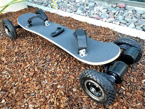 Electric Longboard Skateboard All Terrain Off Road With Remote 3300w