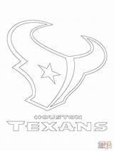 Texans Houston Coloring Logo Pages Football Broncos Nfl Printable Drawing Rockets San Sheets Giants Francisco Super Supercoloring Sports Teams Logos sketch template