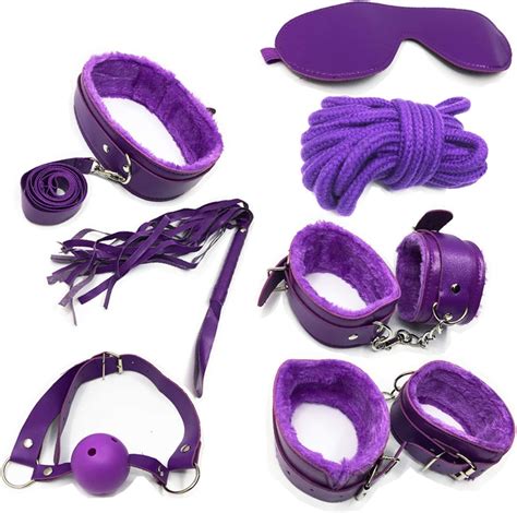 7 pcs set kit fetish sex bondage sex toys for couples