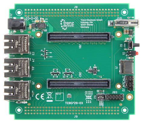 carrier board  te zynq  soc  usb  host connector accessories products