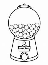 Gumball Gum Coloring Bubble Chewing Clipartbest Shaker Webstockreview Silkscreen Neocoloring sketch template