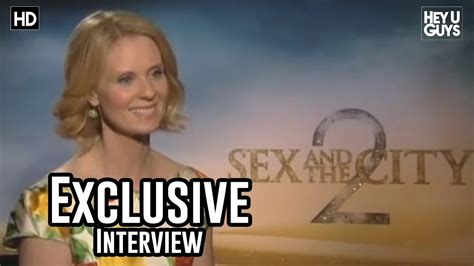 Cynthia Nixon Sex And The City 2 Exclusive Interview