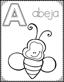 spanish alphabet coloring pages letter   week coloring posters