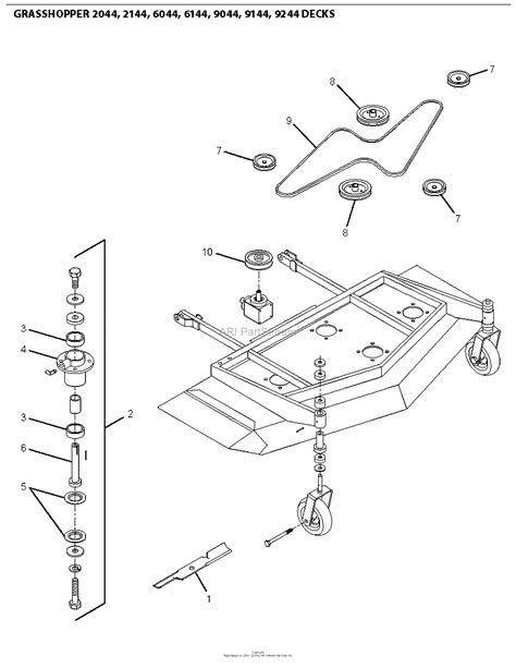 kubota mower deck belt diagram general wiring diagram