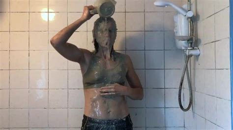 mud showering sexy girl wetlook fully clothed thumbzilla