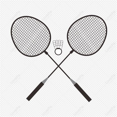 badminton racket vector badminton set material sports png picture  clipart image
