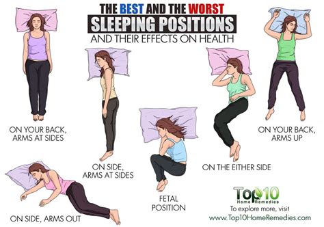 The Best And Worst Sleeping Positions And Their Effects On