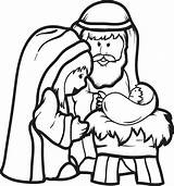 Jesus Coloring Baby Printable Nativity Christmas Pages Kids Sheets Mary Joseph School Abstract Mpmschoolsupplies sketch template