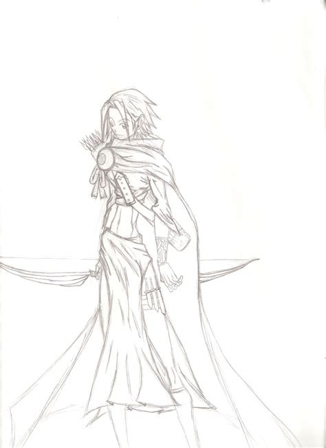 Artemis Sketch By Ebonite99 On Deviantart