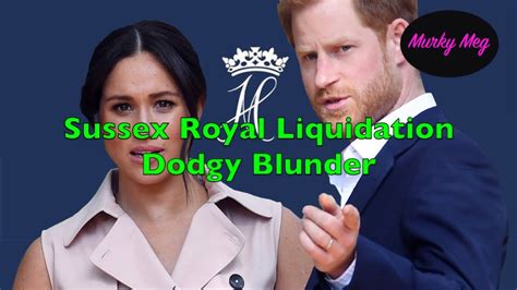 Sussex Royal Liquidation Blunder Youtube
