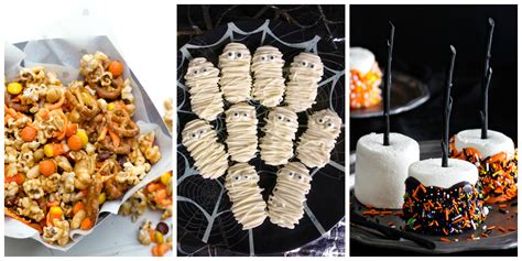 22 Easy Halloween Party Food Ideas Cute Recipes For