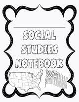 Studies Social Cover Notebook Interactive Preview sketch template
