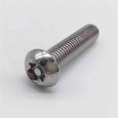 security screws tamper resistant pin  torx drive button head