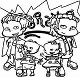 Grown Rugrats Wecoloringpage sketch template