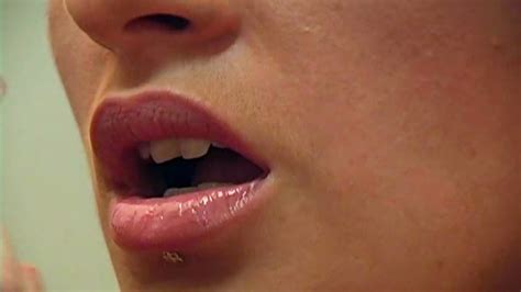 close up on her glossy lips xbabe video