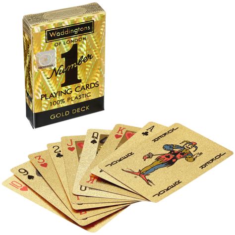 waddingtons number  playing cards gold edition toys thehutcom