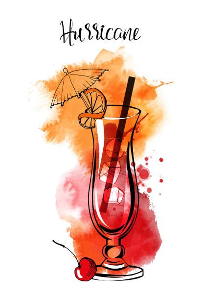 Hurricane Drink Illustrations Royalty Free Vector Graphics And Clip Art