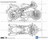 Ducati Multistrada sketch template
