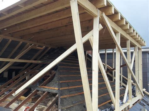 hip  gable loft conversion mid construction flat roof