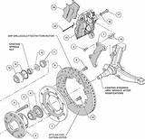 Brake Front Wilwood Kit Hub Schematic Forged Dynalite Assembly Big Carlo Monte 1986 Brakes sketch template
