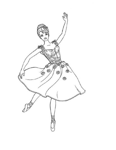 printable ballet coloring pages  kids