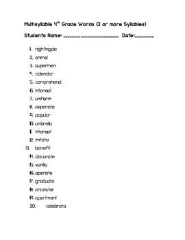 decoding multisyllabic words worksheets  learning   read