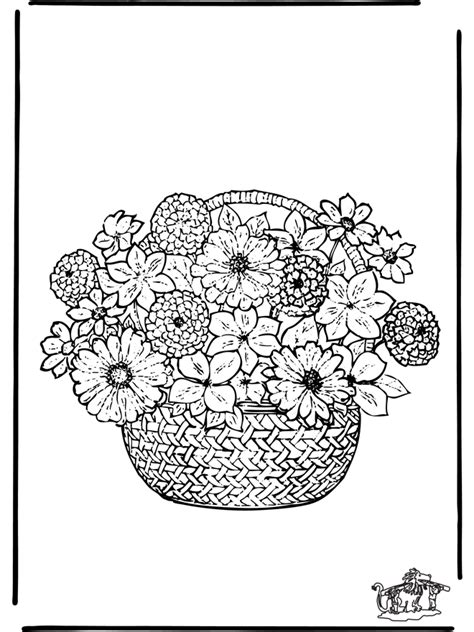 coloring pages flowers flowers