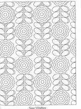 Orla Kiely sketch template