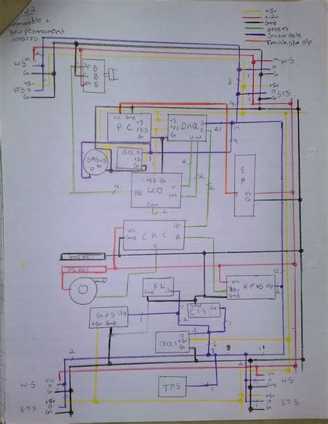 typical dirt race car wiring diagram