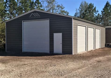 30x40x12 Steel Garage Garage Buildings Immediate Pricing Available