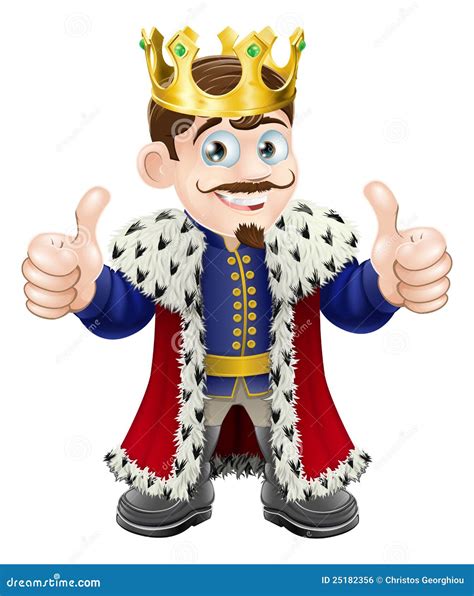 king cartoon royalty  stock image image