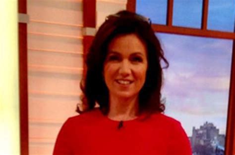 susanna reid s ageless sex appeal in red dress on good morning britain