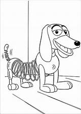 Toy Story Slinky Coloring Dog Pages Kids Disney Printable Print Alien Drawings Cartoon Smiles Getdrawings Drawing Getcolorings Color Crafts Popular sketch template