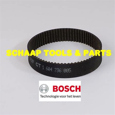 bosch riem bandschuurmachine    schaap tools parts