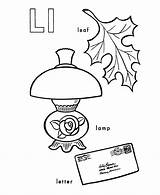 Coloring Pages Alphabet Letter Words Lamp Abc Leg Activity Printable Sheet Sheets Color Different Kids Primary Print Drawing Honkingdonkey Leaf sketch template