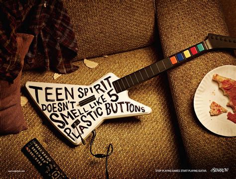 sparrow guitars print advert by rethink teen spirit ads