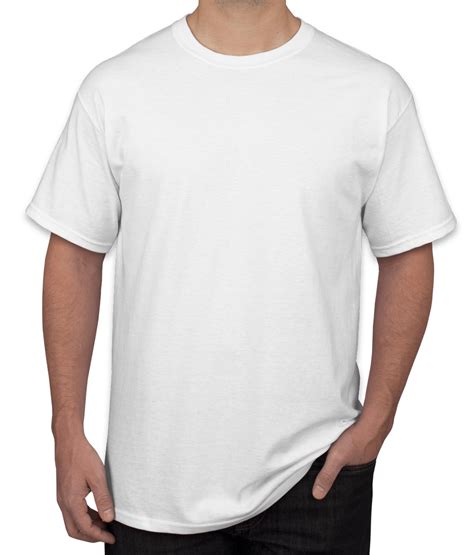 5049 White T Shirt Mockup Front And Back Png Download Free