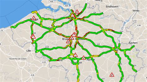 km file op belgische wegen drukste ochtendspits van het jaar vrt nws nieuws