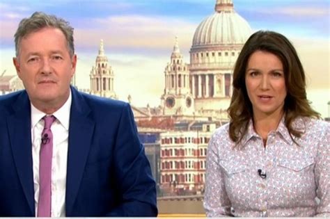 Itv Susanna Reid Furious After Piers Morgan S Cruel Jibe About Her
