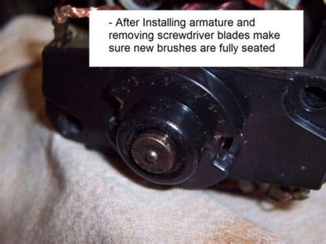 fix remington rm rmp electric pole   amp motor carbon brush set ebay