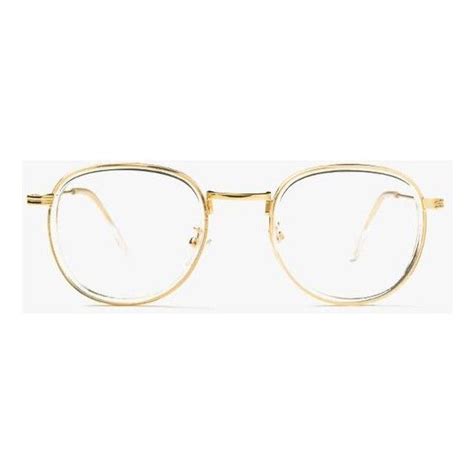 round clear lens glasses 35 liked on polyvore featuring accessories