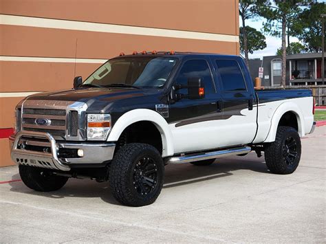 2008 Ford F 250 Lariat Crewcab 4x4 6 4l Diesel Lifted For Sale