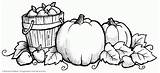 Coloring Pages Autumn Preschoolers Fall Popular sketch template