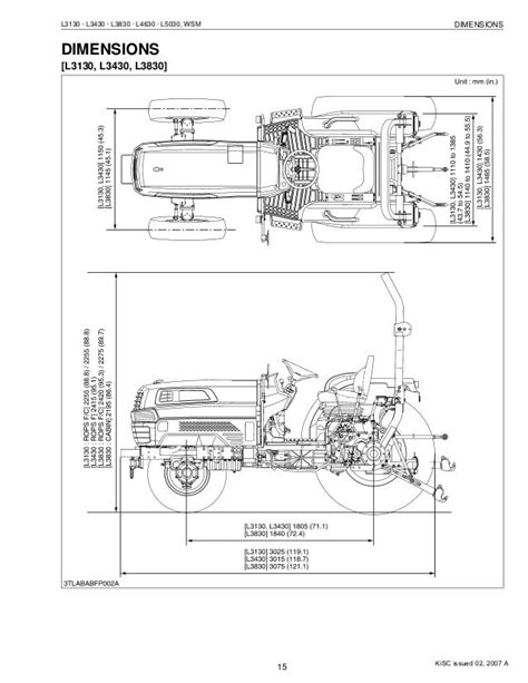 kubota  tractor service repair manual