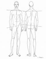 Proportion Neal Männer Figurines Theater Lamont Anatomie sketch template