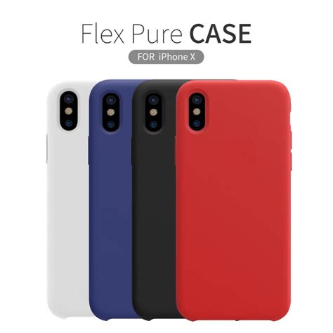 buy nillkin flex pure case  iphone  liquid silicone soft cover  iphone